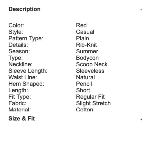 Red Dress - Picture 7 of 7